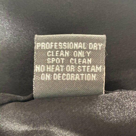 Donna Ricco New York Silk Shift Dress Womens Size 4  Beaded Neck - Picture 10 of 10